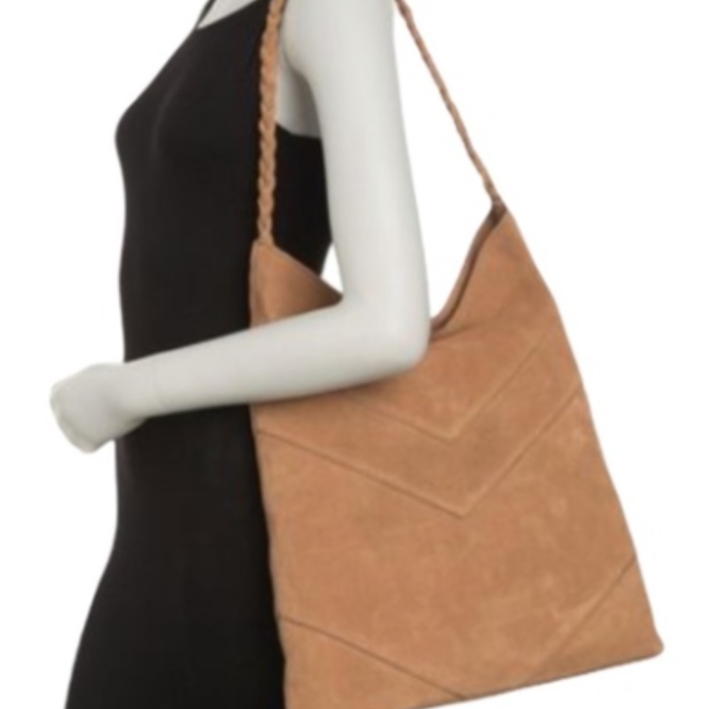 NWT Frye & co Caden suede hobo